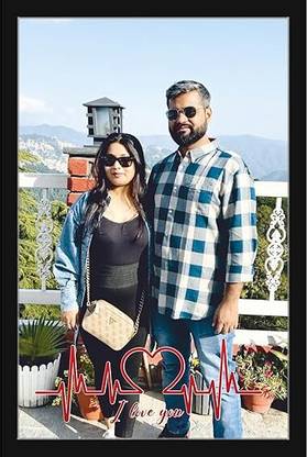 Mojopix Wood Wall Photo Frame