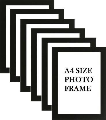 Raamed Wood Wall Photo Frame
