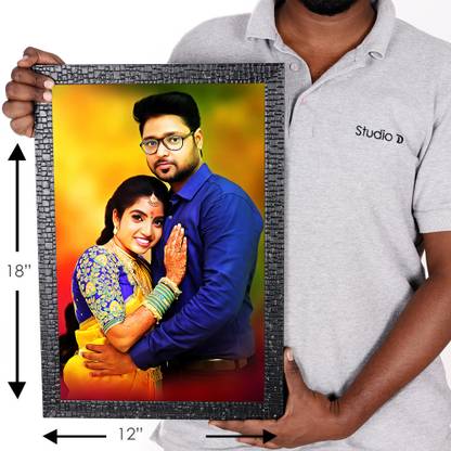 i2 frames Wood Wall Photo Frame