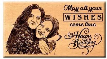 vsmd Wood Table Photo Frame