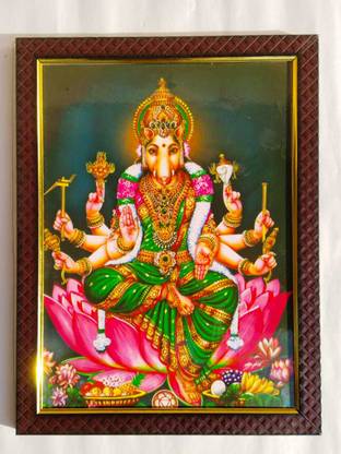 TTD STORE VARAHI AMMA 9*12 NEW GREEN Religious Frame