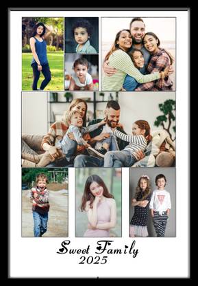 SWATANTRAFRAME Wood Wall Photo Frame