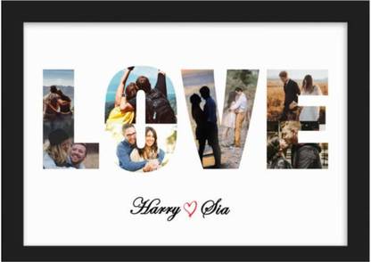Just Zest Art Wood Wall Photo Frame