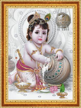 craftery LORD KRISHNA 274 inch Digital