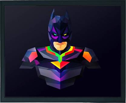 Tohfa House Tohfa House Dynamic Batman Digital Reprint 19 inch x 13 inch Painting