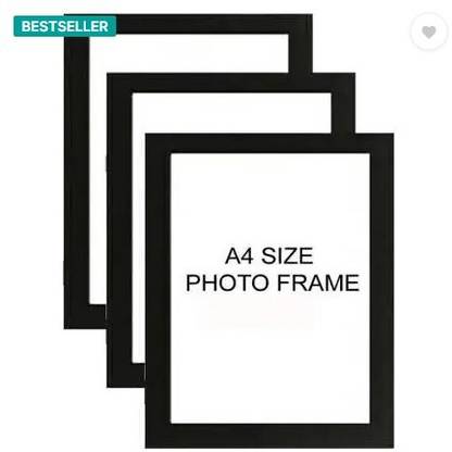 Lacuna Wood Wall Photo Frame