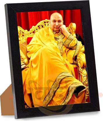 Guruji Swaroop By Viditi Wood Table Photo Frame
