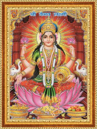 craftery maa Lakshmi 387 inch Digital
