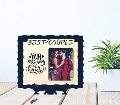 Pbaba MDF Table Photo Frame