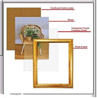 BJ CREATION Polymer Table Photo Frame