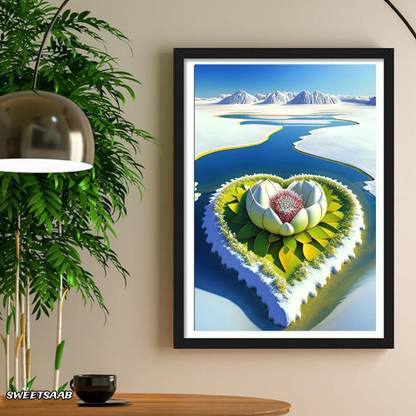 sweetsaab Acrylic Wall Photo Frame