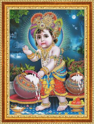 craftery Bal Krishna 286 inch Digital