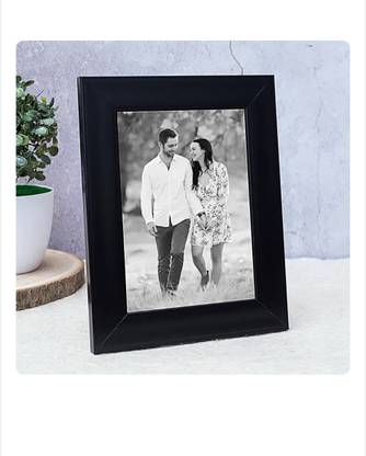 MARUTIOVERSEAS Wood Table Photo Frame