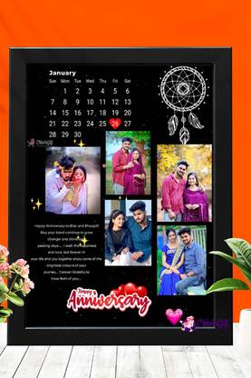 jaigifts creation Wood Wall Photo Frame