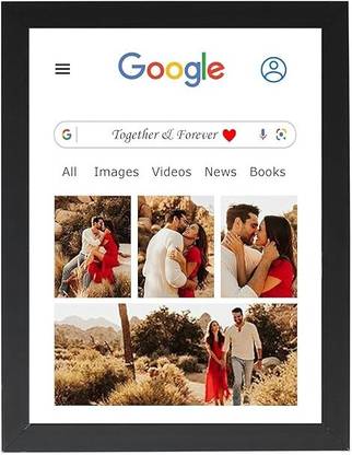 JNEX JAY NARSHING ENTERPRISES Customize Photo Frame For Wall Personalised 12 inch Photo Frames Gift for Birthday, Love, & Family | Send Photos on 7742982251