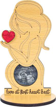 The Baby First Box Love At First Sight Photo Frame 7 inch Wooden