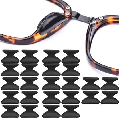 Zomei 12 Pairs Anti Slip Silicone Eyeglass Nose Pads Replacement for Plastic Frames Stick On Nose Pad