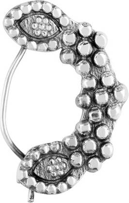 GIVA Rhodium Plated Sterling Silver Nose Ring