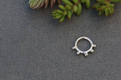 smileplace Silver Nose Ring