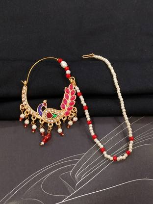 Kavya SAles Gold-plated Plated Alloy Nose Stud