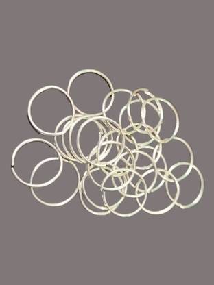 Creative Universal Silver Plated Metal Nose Ring Set