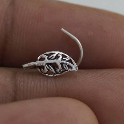 Goldfish Silver Nose Stud