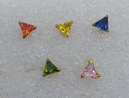 RENU CREATION Gold-plated Plated Metal, Alloy, Brass, Tungsten Nose Stud