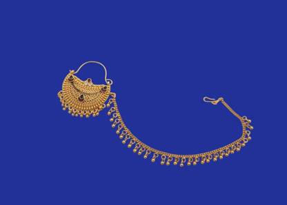 NATH DESIGN GOLD LATEST Brass Plated Brass Nathiya