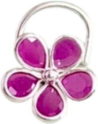 jsaj Ruby 999 Silver Plated Sterling Silver Nose Ring
