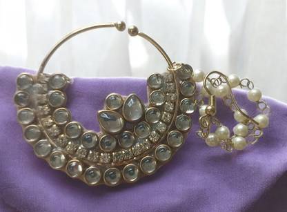 devanya crafts Brass Nose Ring