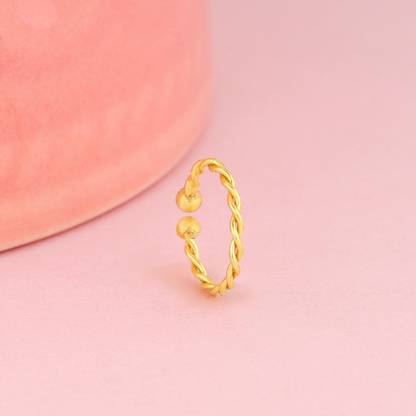 GIVA Gold-plated Plated Sterling Silver Nose Ring