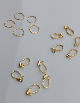 Sadid Gold-plated Plated Alloy Nose Stud