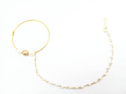 VERMA COLLECTION Gold-plated Plated Alloy Nathiya