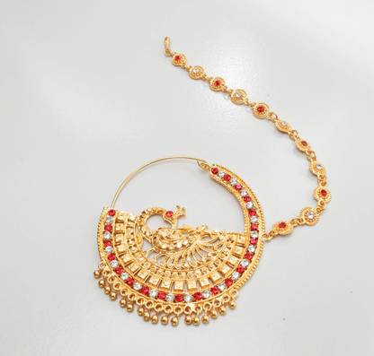 Headshot Zircon Gold-plated Plated Brass Nathiya