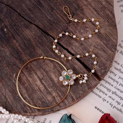 Shonas Style Beads Enamel Plated Alloy Nathiya