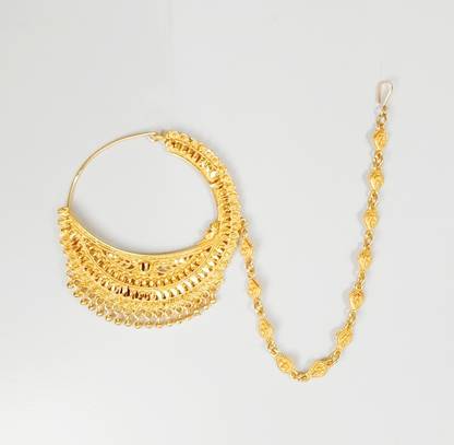 Sherly fashion Gold-plated Plated Brass Nathiya