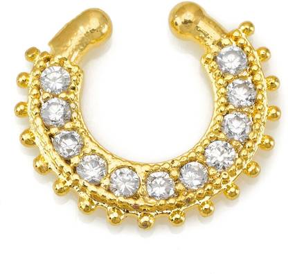 Vermont Gold-plated Plated Copper, Brass Nose Ring