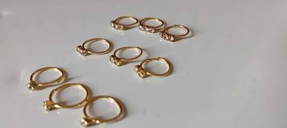 Sadid Gold-plated Plated Brass Nose Ring