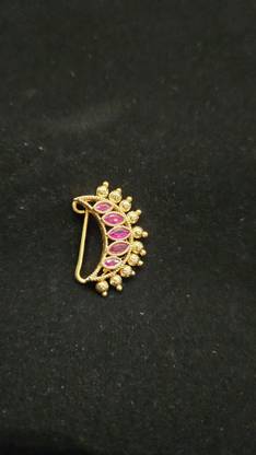 Abhesha Jewellery Alloy Nose Stud
