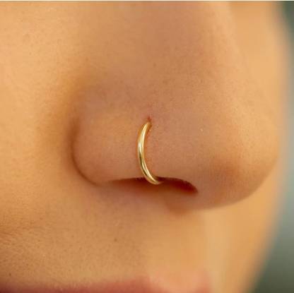 RENU CREATION Gold-plated Plated Metal, Alloy, Brass, Tungsten Nose Stud