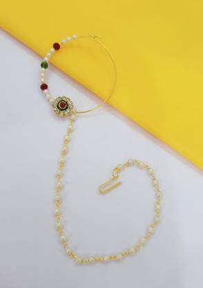 WGC Ruby Gold-plated Plated Alloy Nose Ring