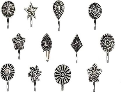 Blubby Alloy, Metal Nose Ring Set