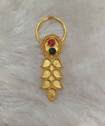 Gorkhastyle Gold-plated Plated Brass Nose Stud
