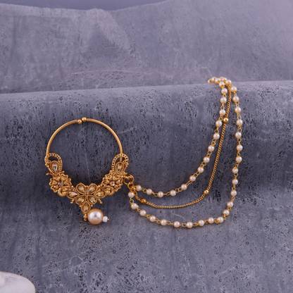 GC PREMIUM JEWELLERY Brass Nose Ring