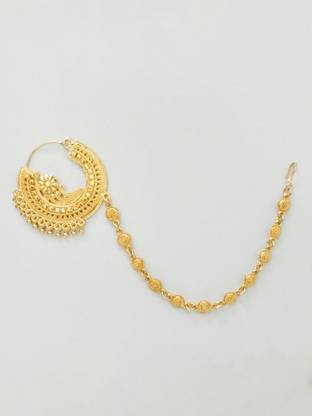 Sherly fashion Gold-plated Plated Brass Nathiya