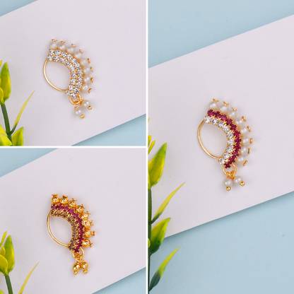 SILVER SHINE Alloy Nose Ring