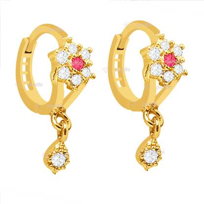 Paridhi Gold-plated Plated Brass Nose Stud Set