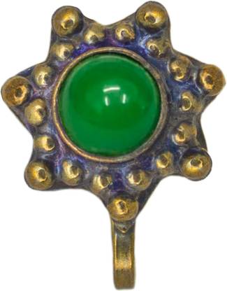 ABHINN Gold-plated Plated Brass Nose Stud