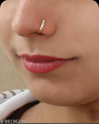 RENU CREATION Gold-plated Plated Metal, Alloy, Brass, Tungsten Nose Stud