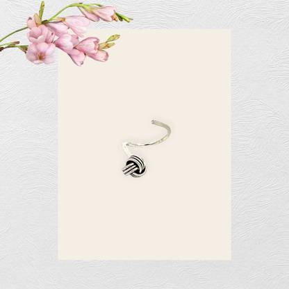purpleluck Sterling Silver Nose Ring